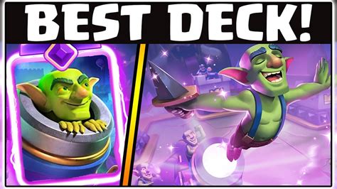 Get the <strong>best decks</strong> for Normal Battle in Clash Royale. . Best deck for goblin delivery challenge